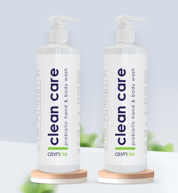 CLEAN CARE Non-Toxic Pre and Probiotic Hand and Body Wash